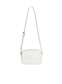Sac camera AC logo Réédition en cuir - Heritage White