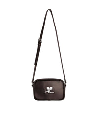 AC Logo Camera Bag leather Réédition - Chocolate