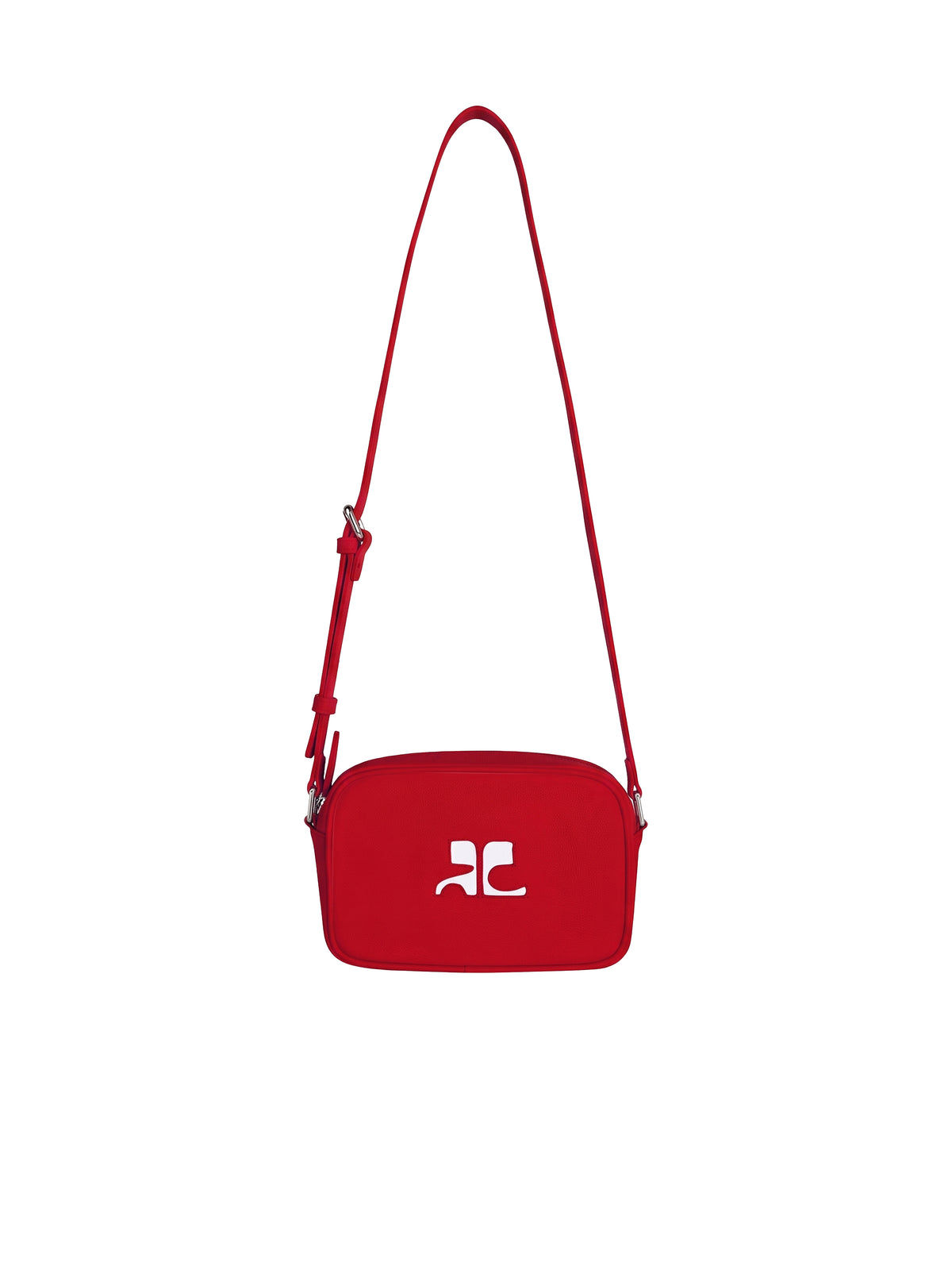 Sac camera AC logo Réédition en cuir - Red