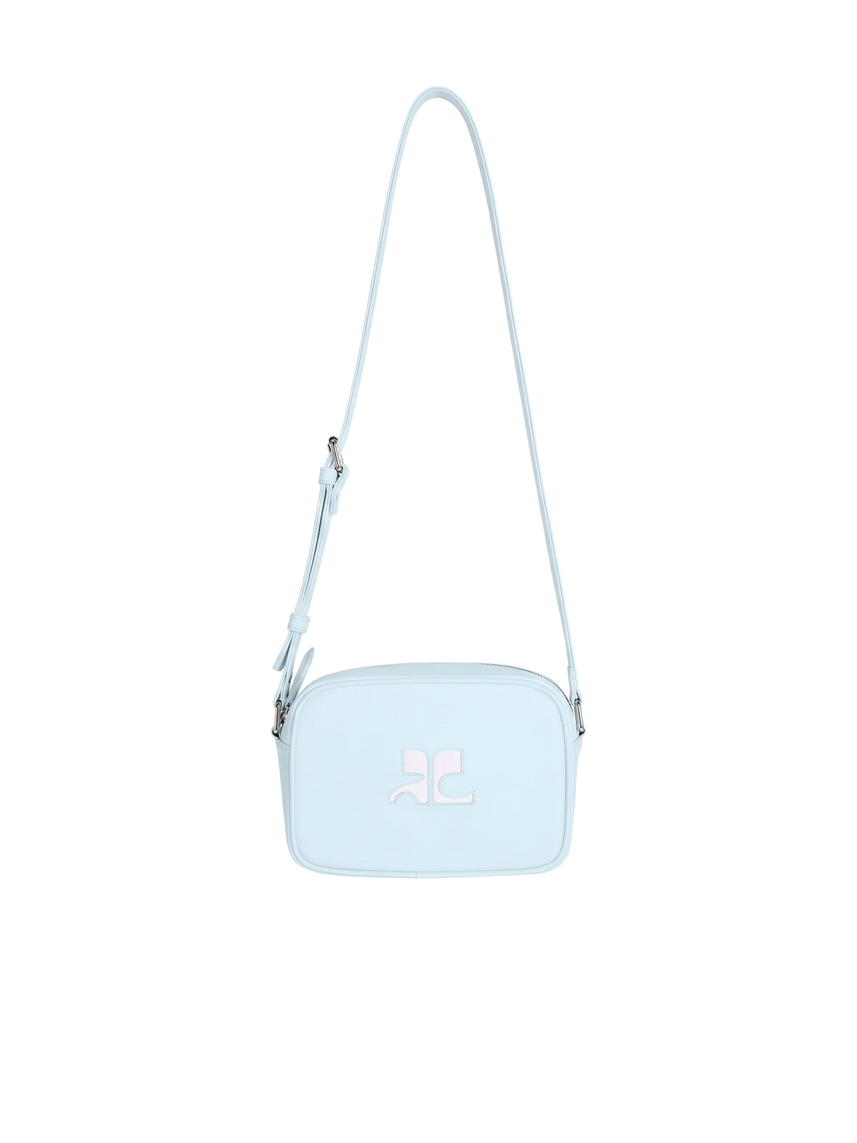 Leather Camera Bag Réédition - Sky Blue