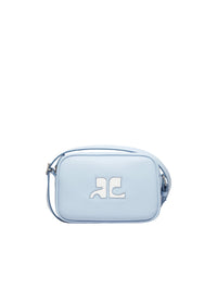 Leather Camera Bag Réédition - Sky