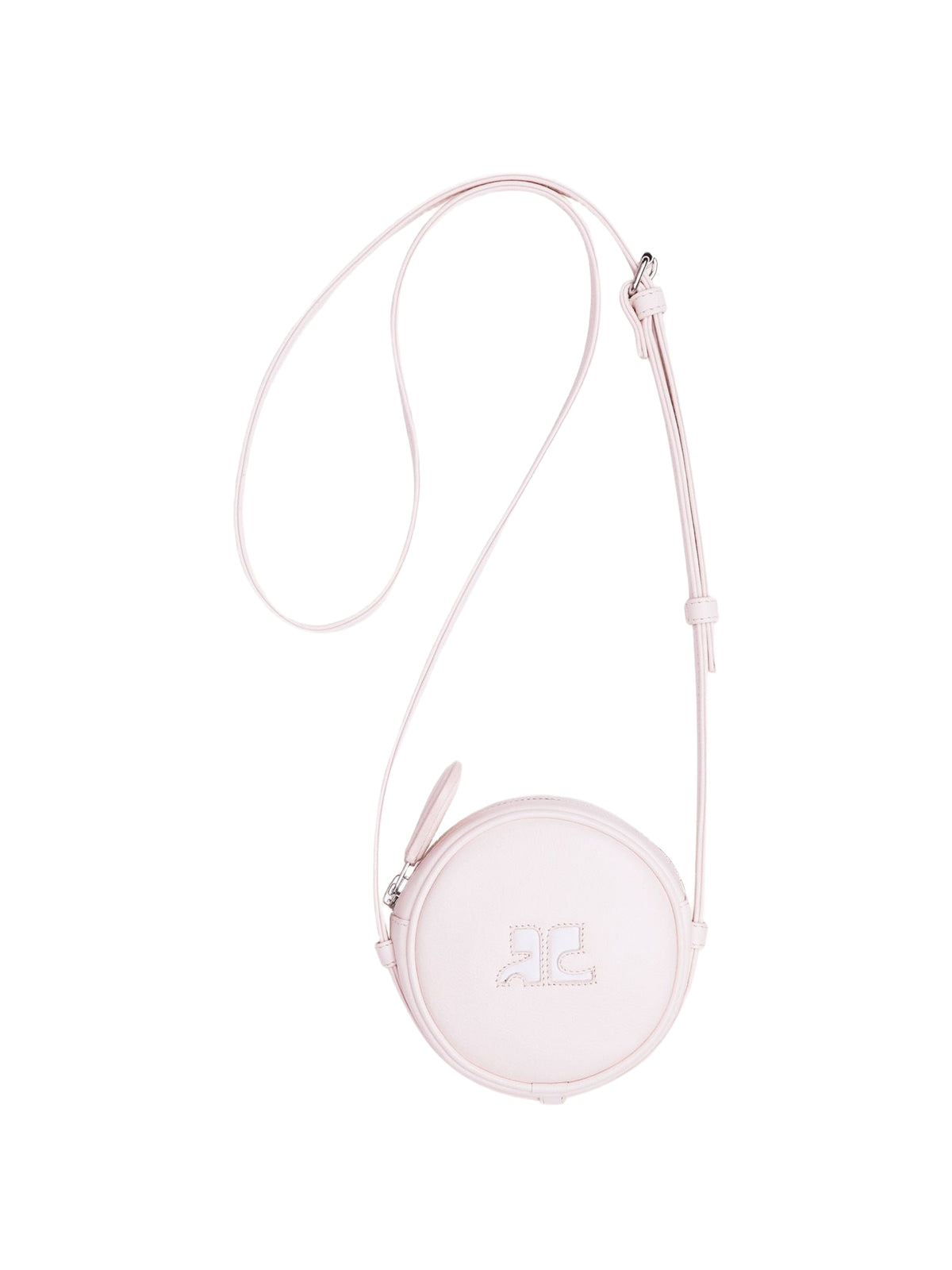 Sac cercle Réédition en cuir - Pale Pink