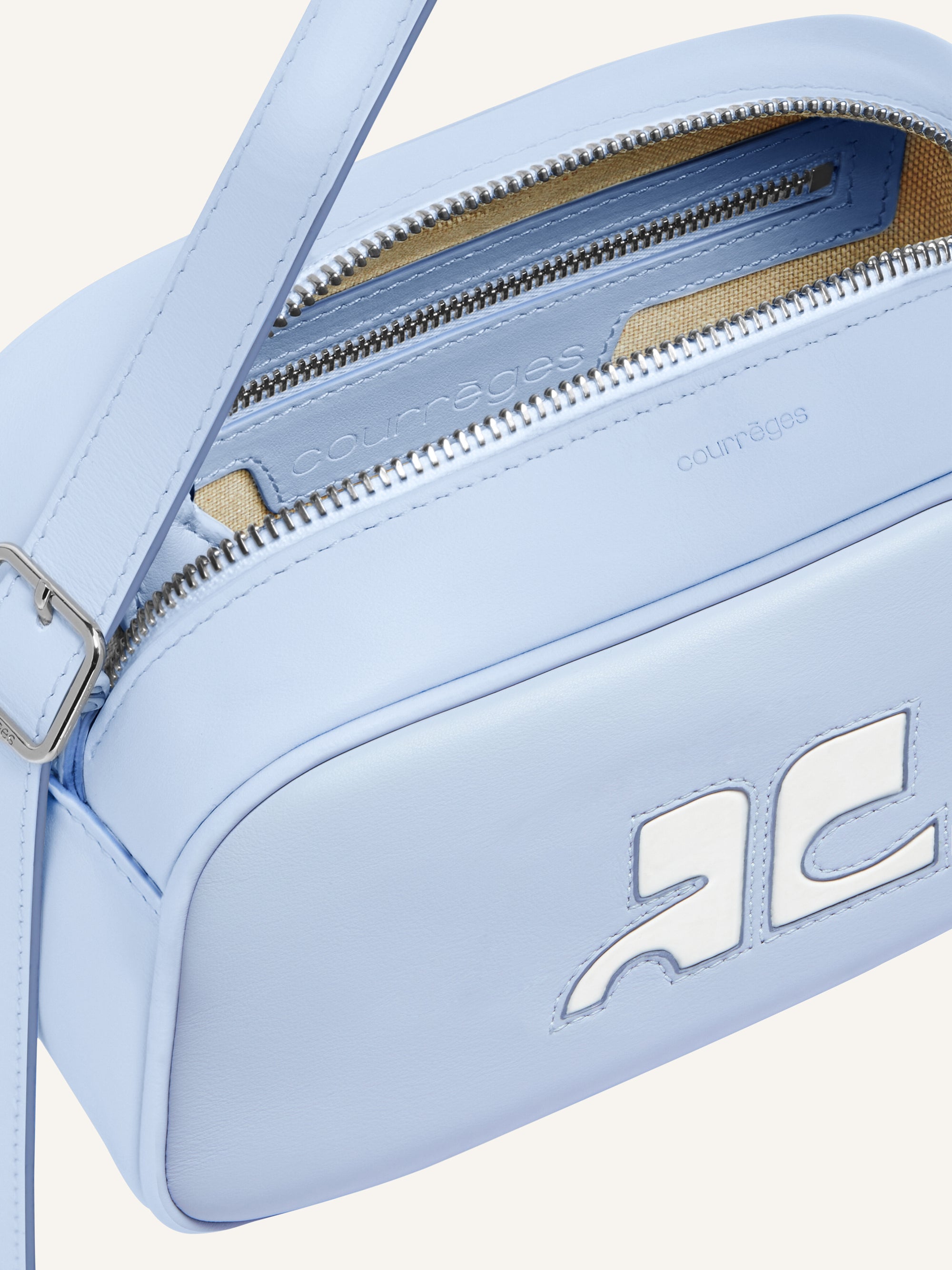 SAC CAMERA RÉÉDITION EN CUIR -TU
