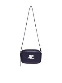 Leather Camera Bag Réédition - Navy
