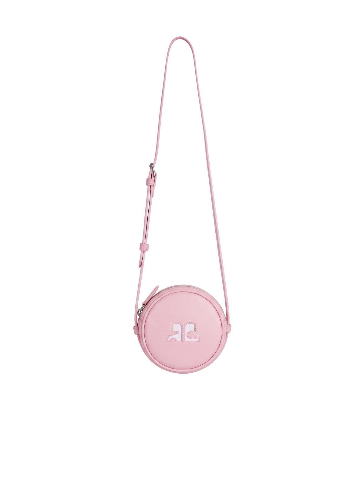 AC Logo Circle Bag leather Réédition - Candy Pink