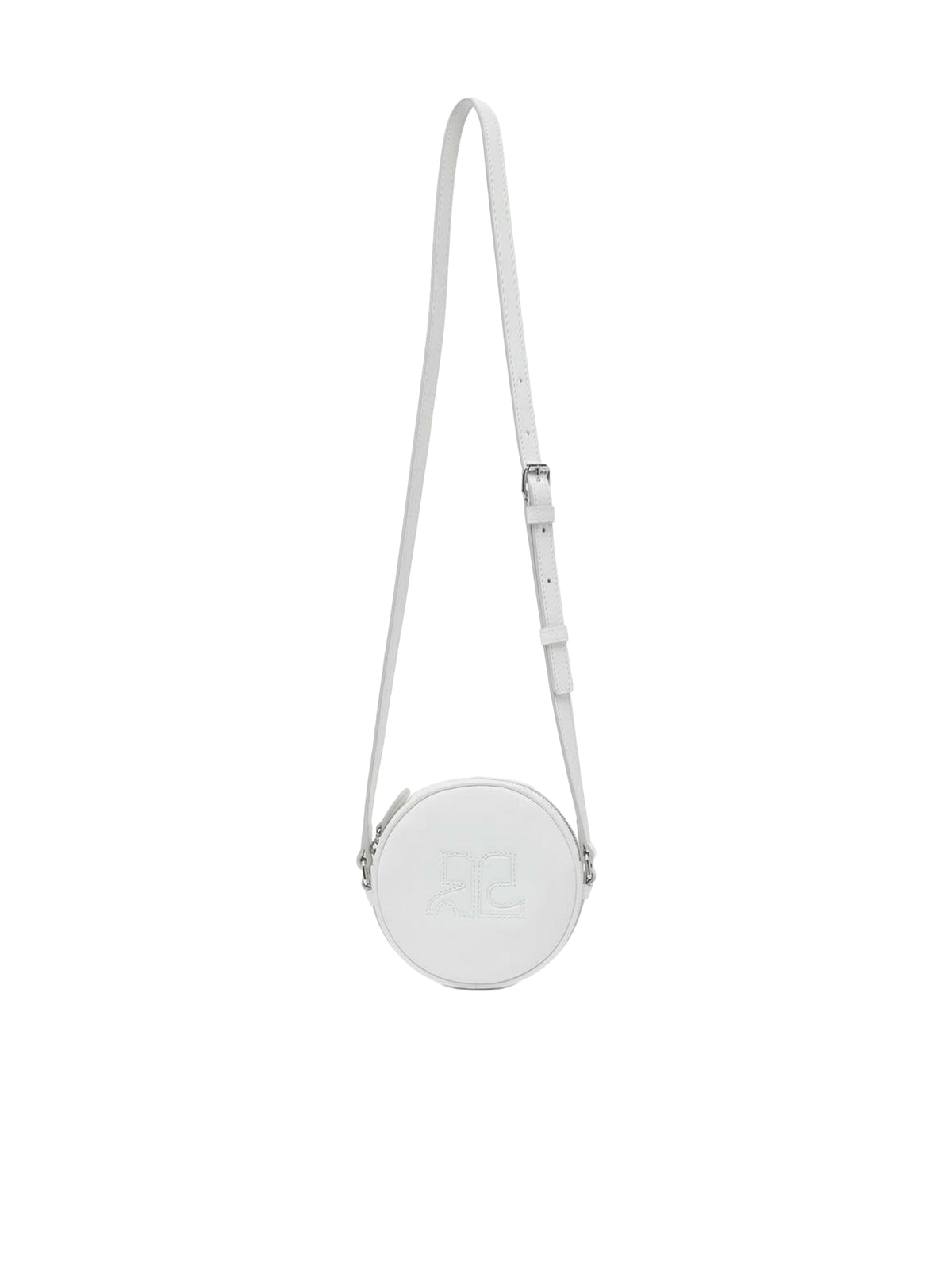Sac Réédition Circle en cuir - Heritage White