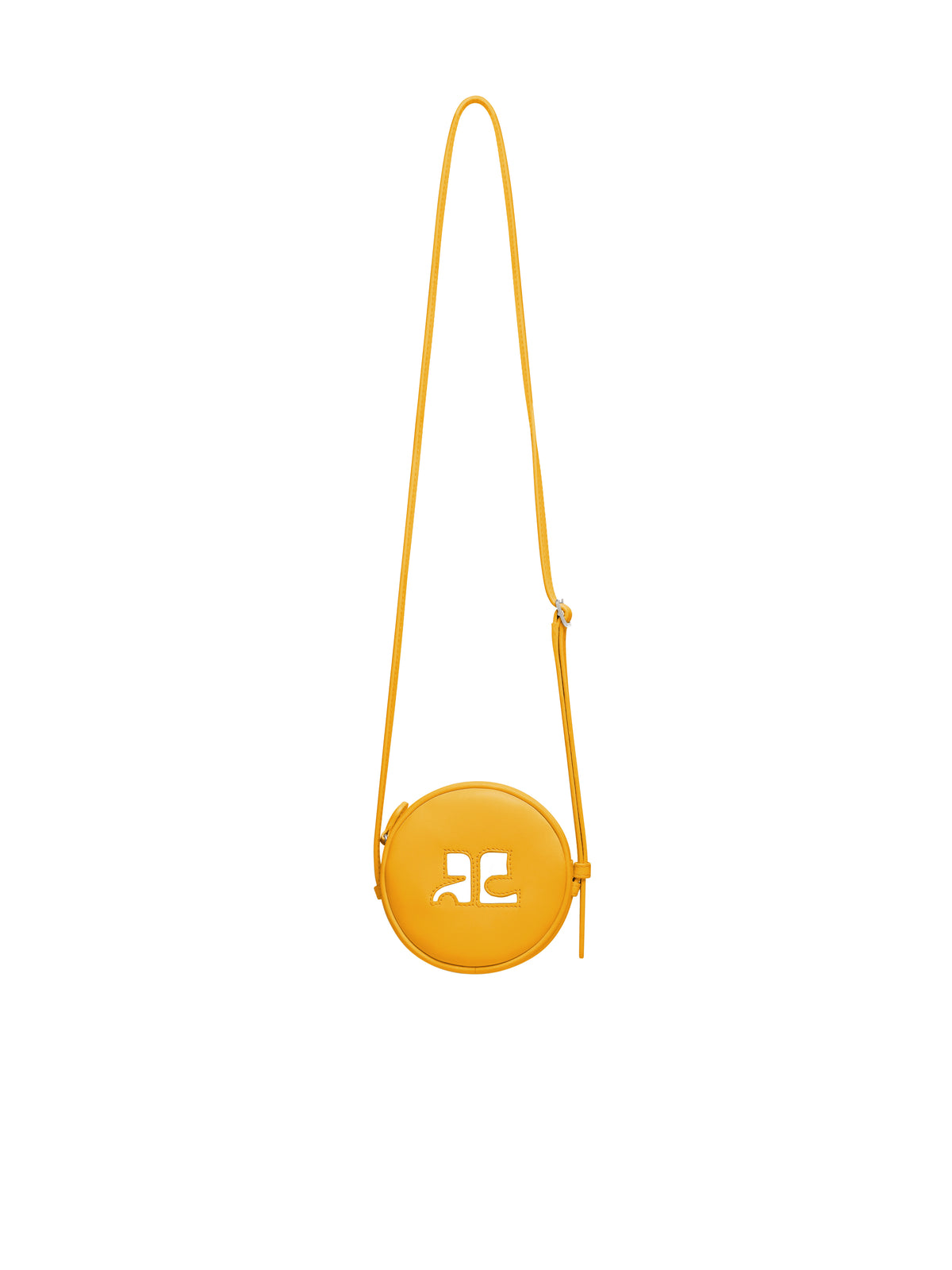 Sac cercle Réédition en cuir - Yellow