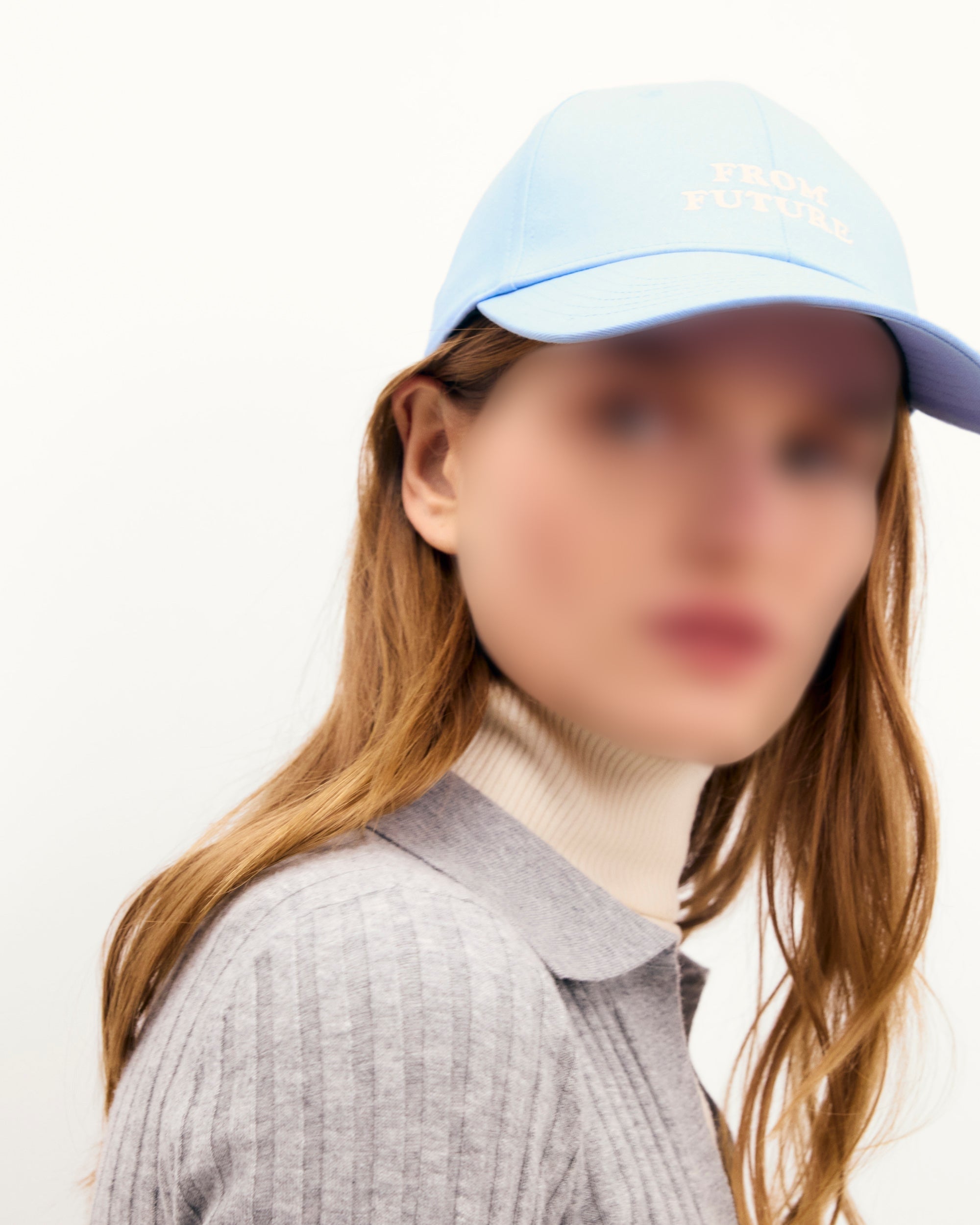 Casquette à visière courbée From Future - Baby Blue