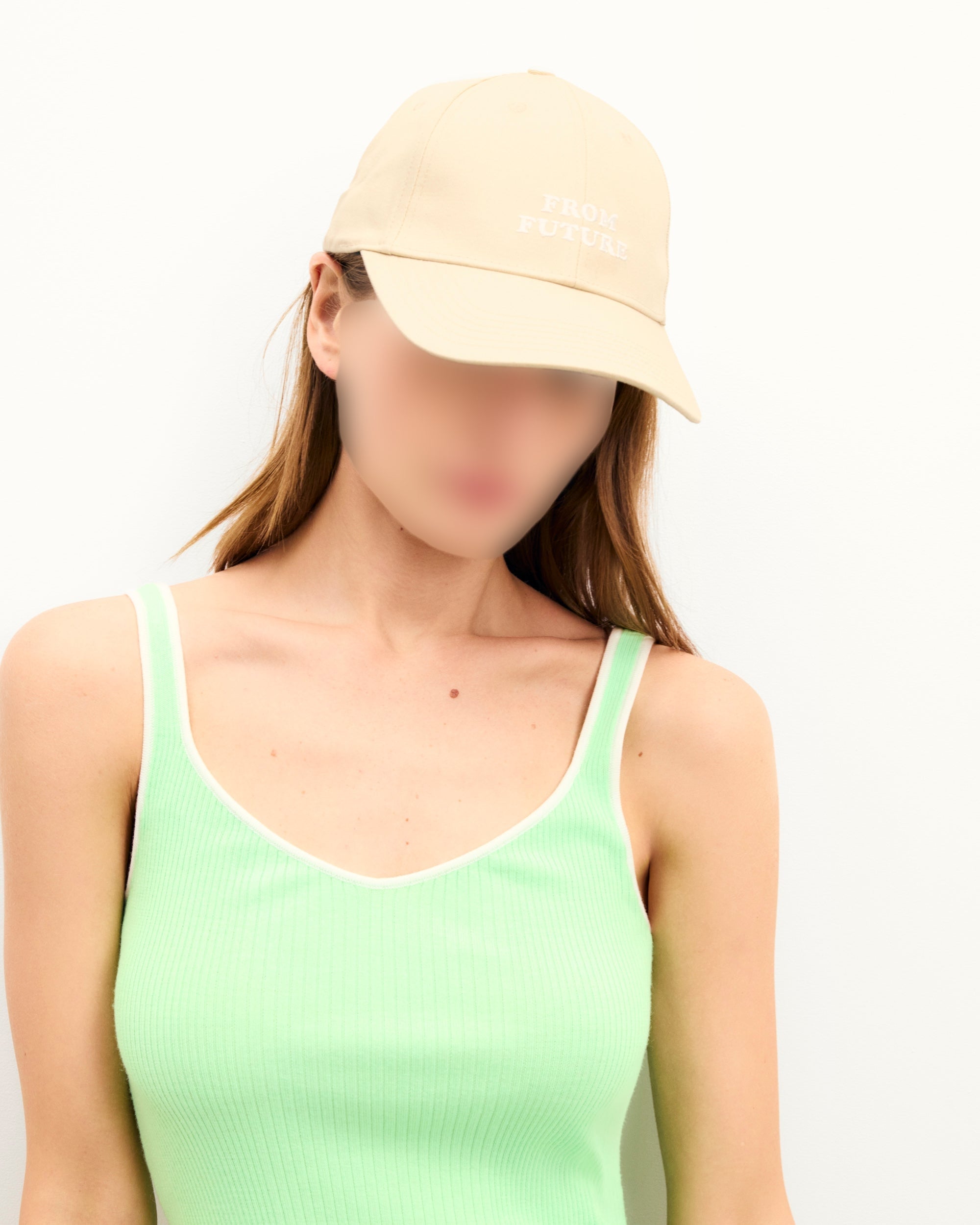 From Future curved peak cap - Sand
