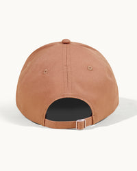 Casquette à visière courbée Cœur - Camel