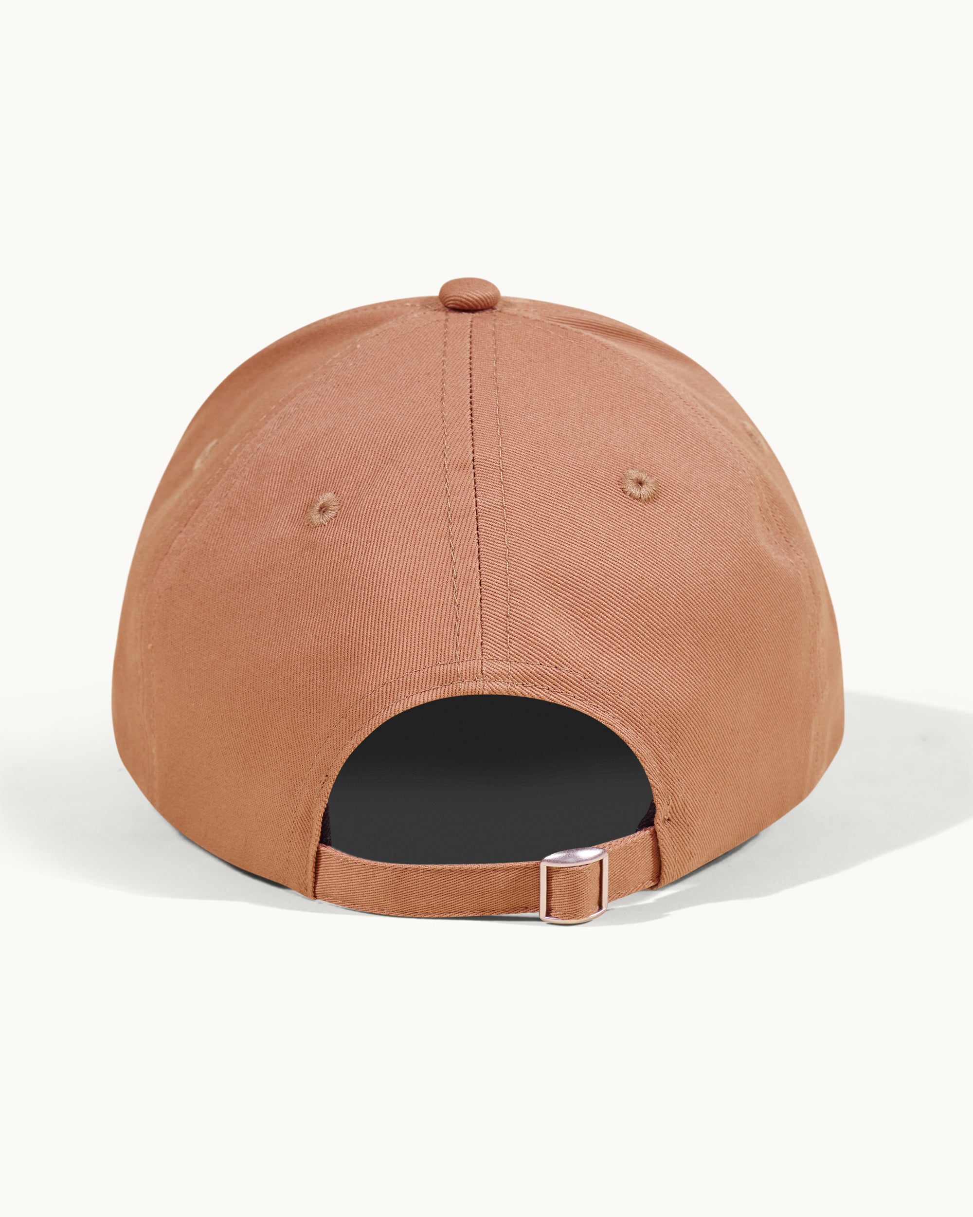 Casquette à visière courbée Cœur - Camel