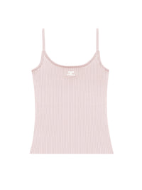 Débardeur Réédition en maille côtelée - Lait De Rose
