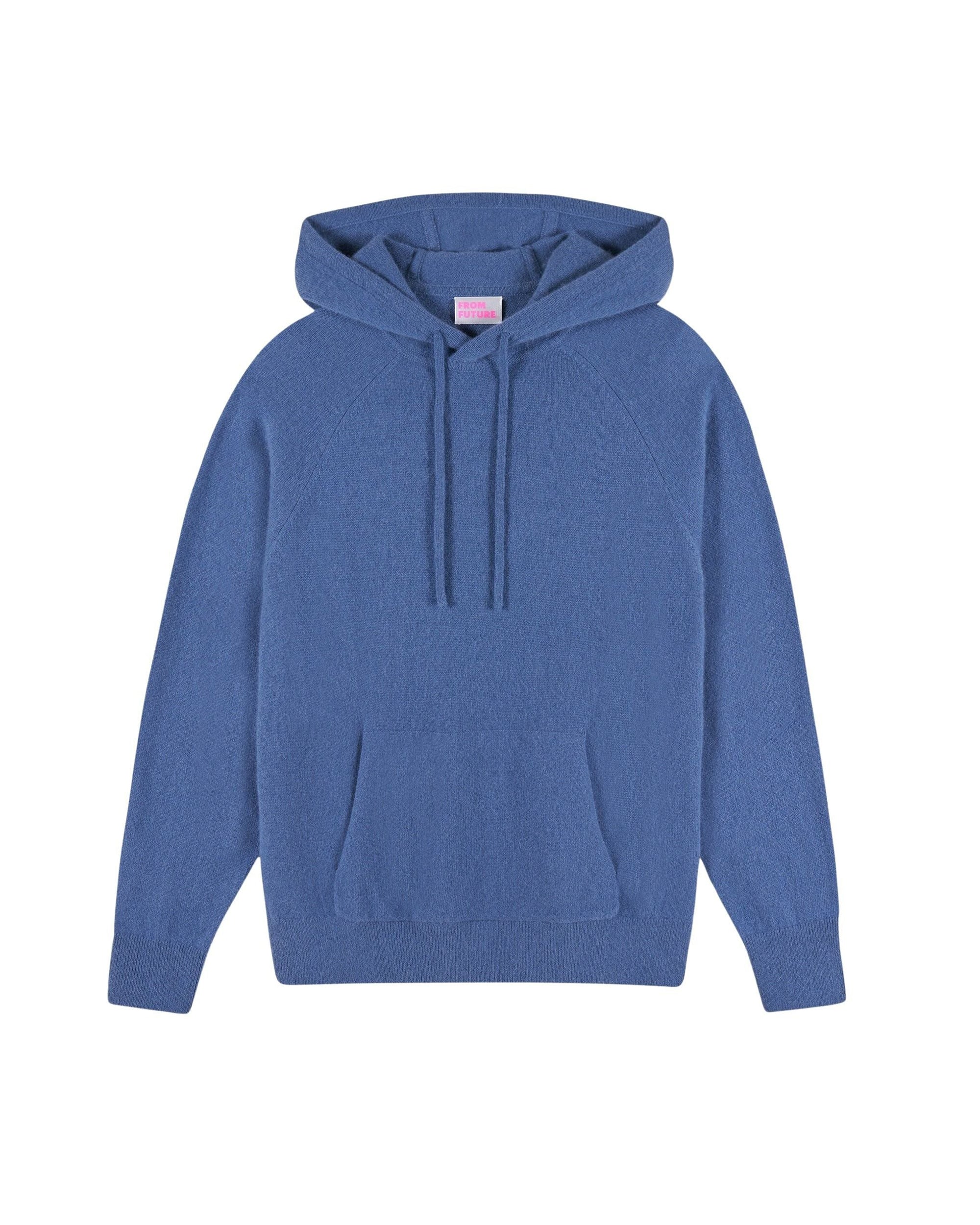 Hoodie en cachemire - Storm Blue