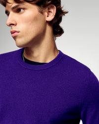 VELVET PURPLE / NEW / QTY : 19 / Pull Col Rond - Velvet Purple