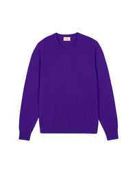 Pull à col rond en cachemire - Velvet Purple