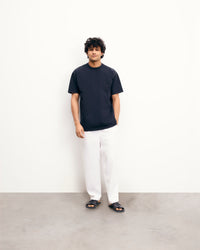 WASHED BLACK / NEW / QTY : 37 / T-shirt Col Rond Manches Courtes - Washed Black
