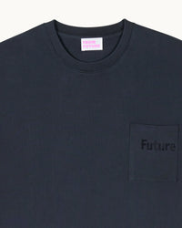 WASHED BLACK / NEW / QTY : 37 / T-shirt Col Rond Manches Courtes - Washed Black