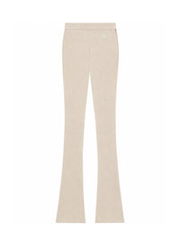 Réédition knitted trousers - Sand