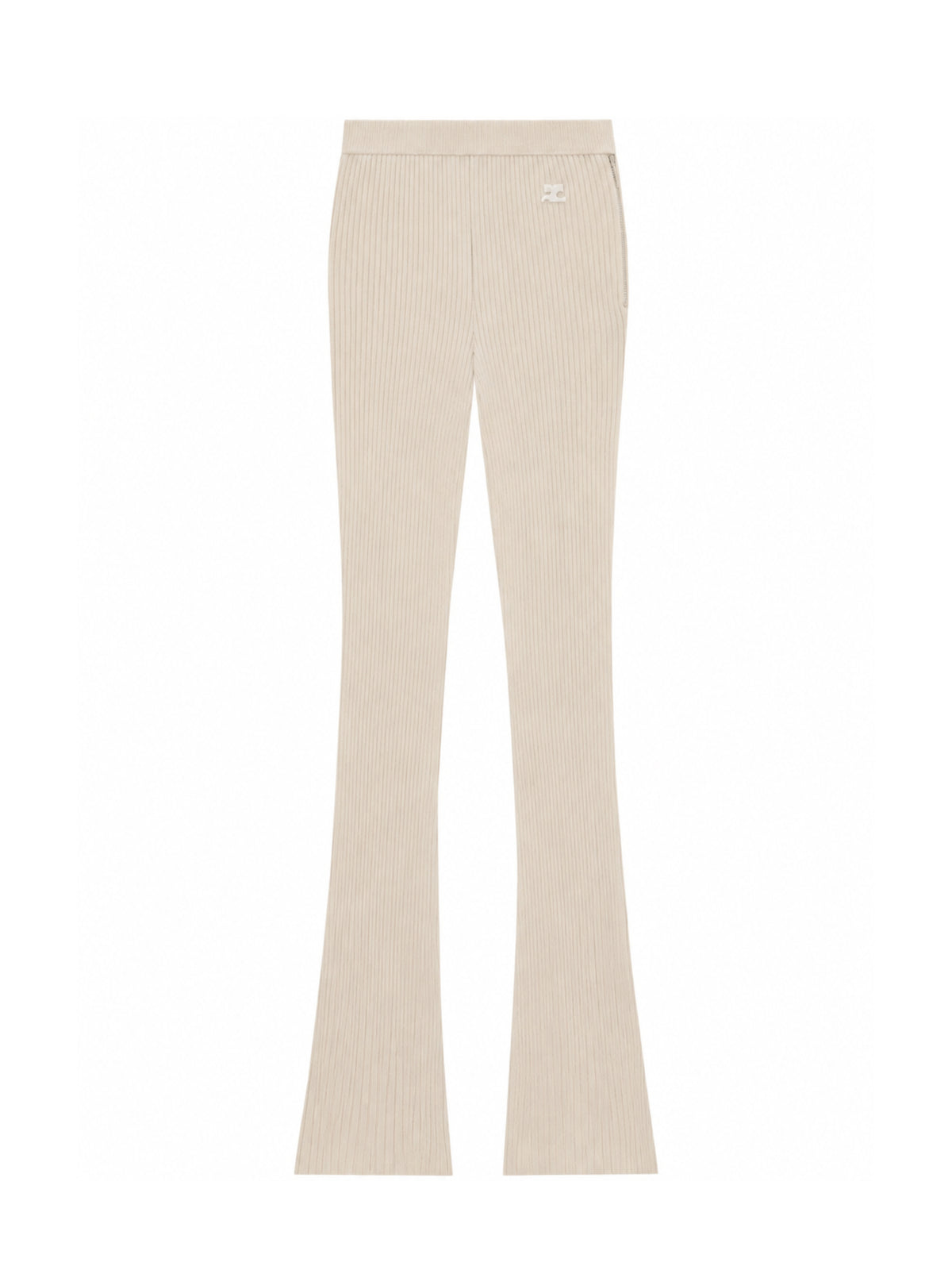 Réédition knitted trousers - Sand