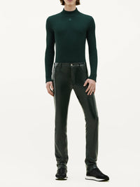 Réédition High-Neck Jumper - Dark Green