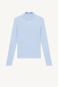 PRIX MARQUE : 140 / PULL RÉÉDITION EN MAILLE CÔTELÉE
