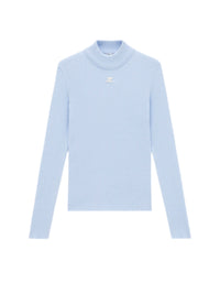 PRIX MARQUE : 140 / PULL RÉÉDITION EN MAILLE CÔTELÉE