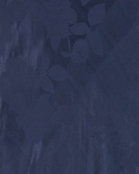 Gina midi skirt in silk - Navy Jacquard