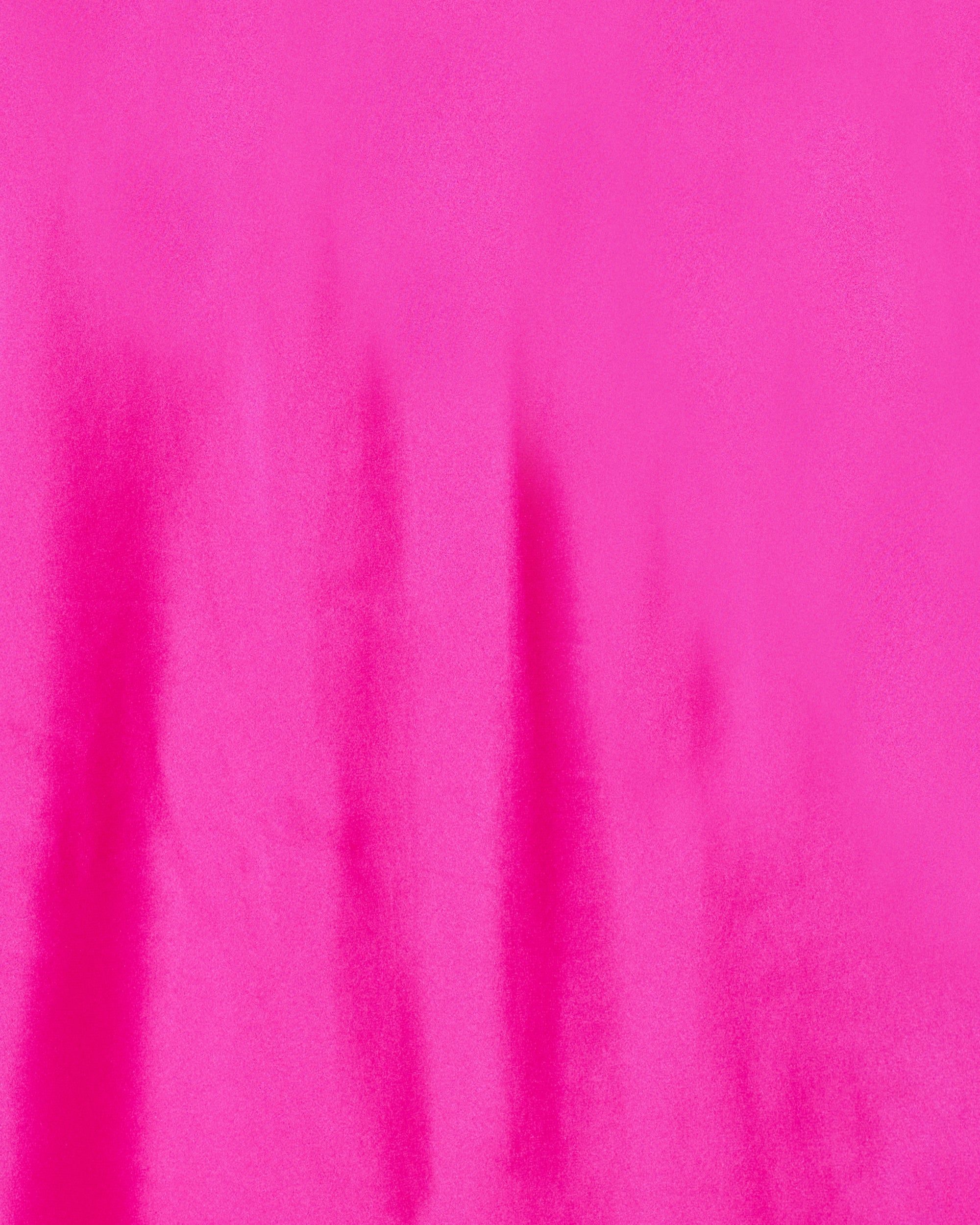 Gina midi skirt in silk - Passion Pink