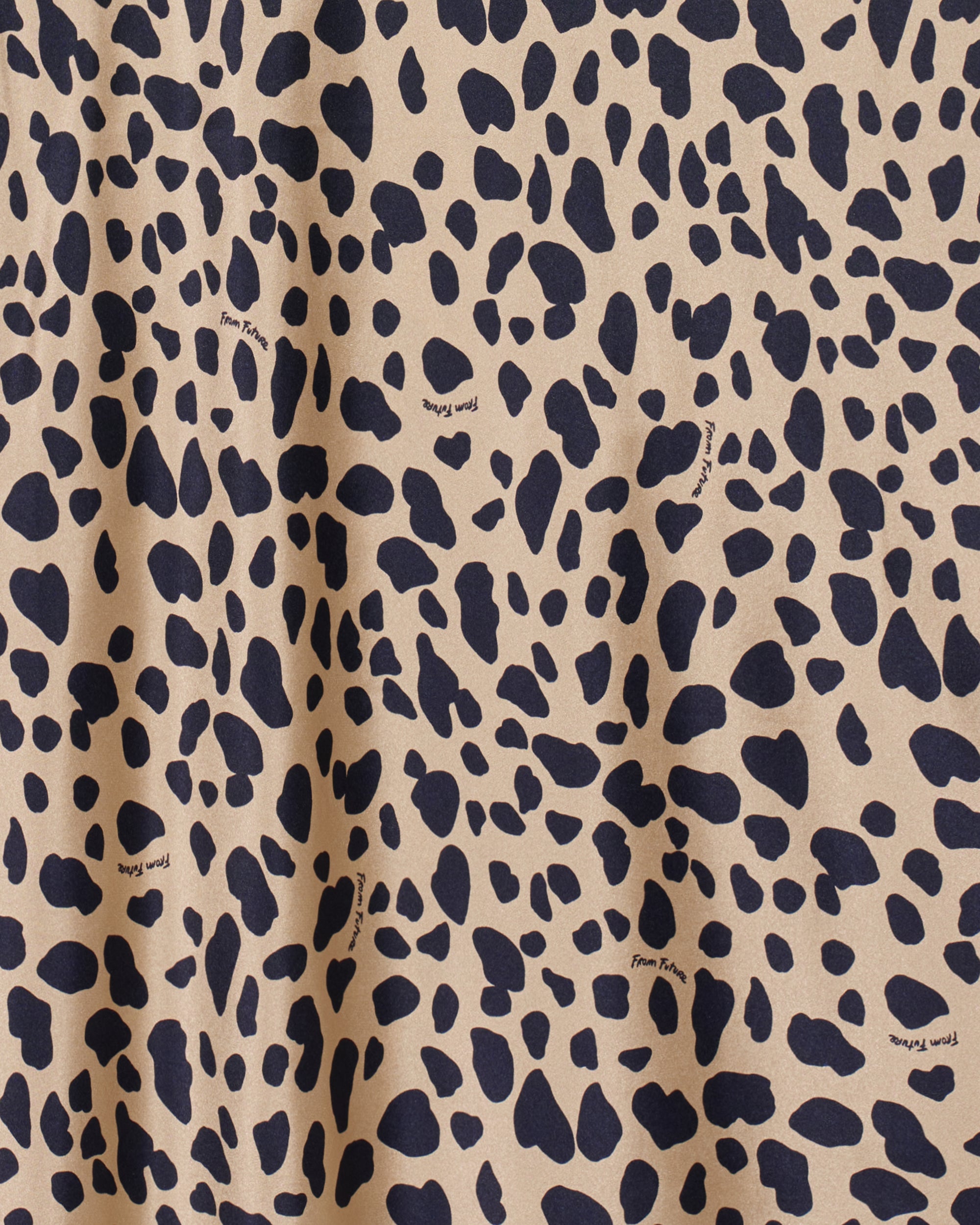 Gina silk midi skirt - Animal