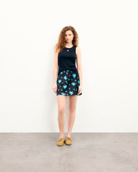 MIDNIGHT BOUQUET / NEW / QTY : 54 / Jupe Mini Lenny - Midnight Bouquet
