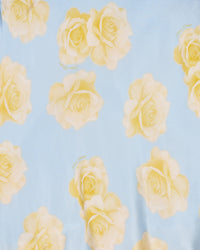 Lenny skirt in silk - Sky Garden