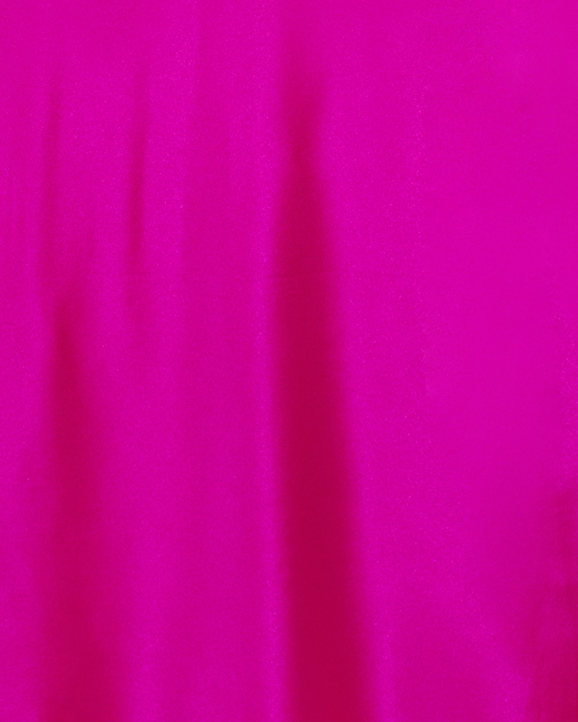 Jupe midi Vicky en soie - Tropical Raspberry