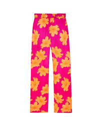 Pantalon large Régine en soie - Floating Garden