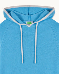 Hoodie oversize en cachemire - Fantasy Blue