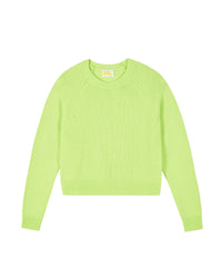 Pull à col rond en cachemire - Candy Green