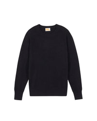 Pull à col rond en cachemire - Noir