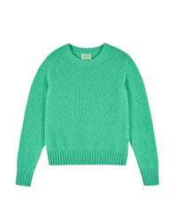 Pull à col rond en cachemire - Green Blue