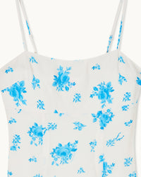 Robe courte à bretelles Billie - Sunrise Bouquet