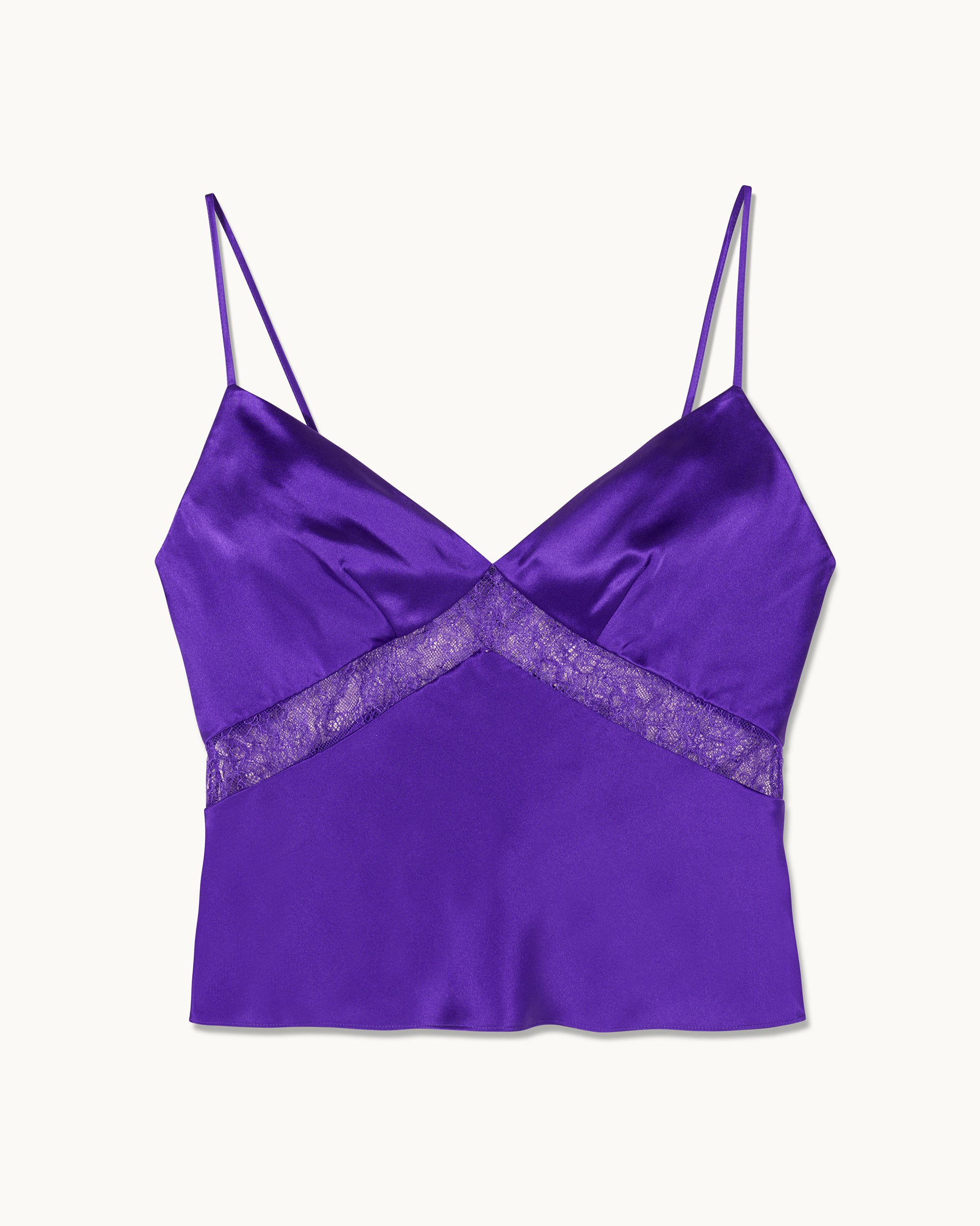 MIDNIGHT PURPLE / NEW / QTY : 65 / Top Bretelles Dallia - Midnight Purple