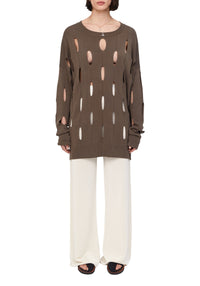Pantalon Perth fluide - Crème