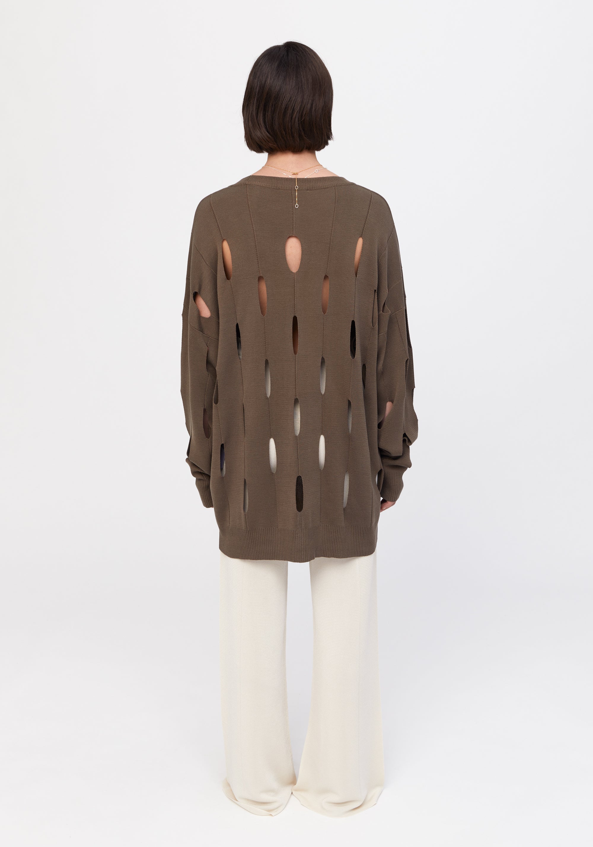 Pantalon Perth fluide - Crème