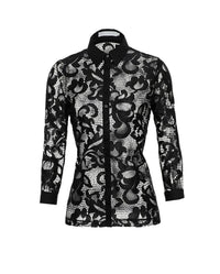 Chemise Pestum en dentelle - Black