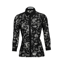 Chemise Pestum en dentelle - Black