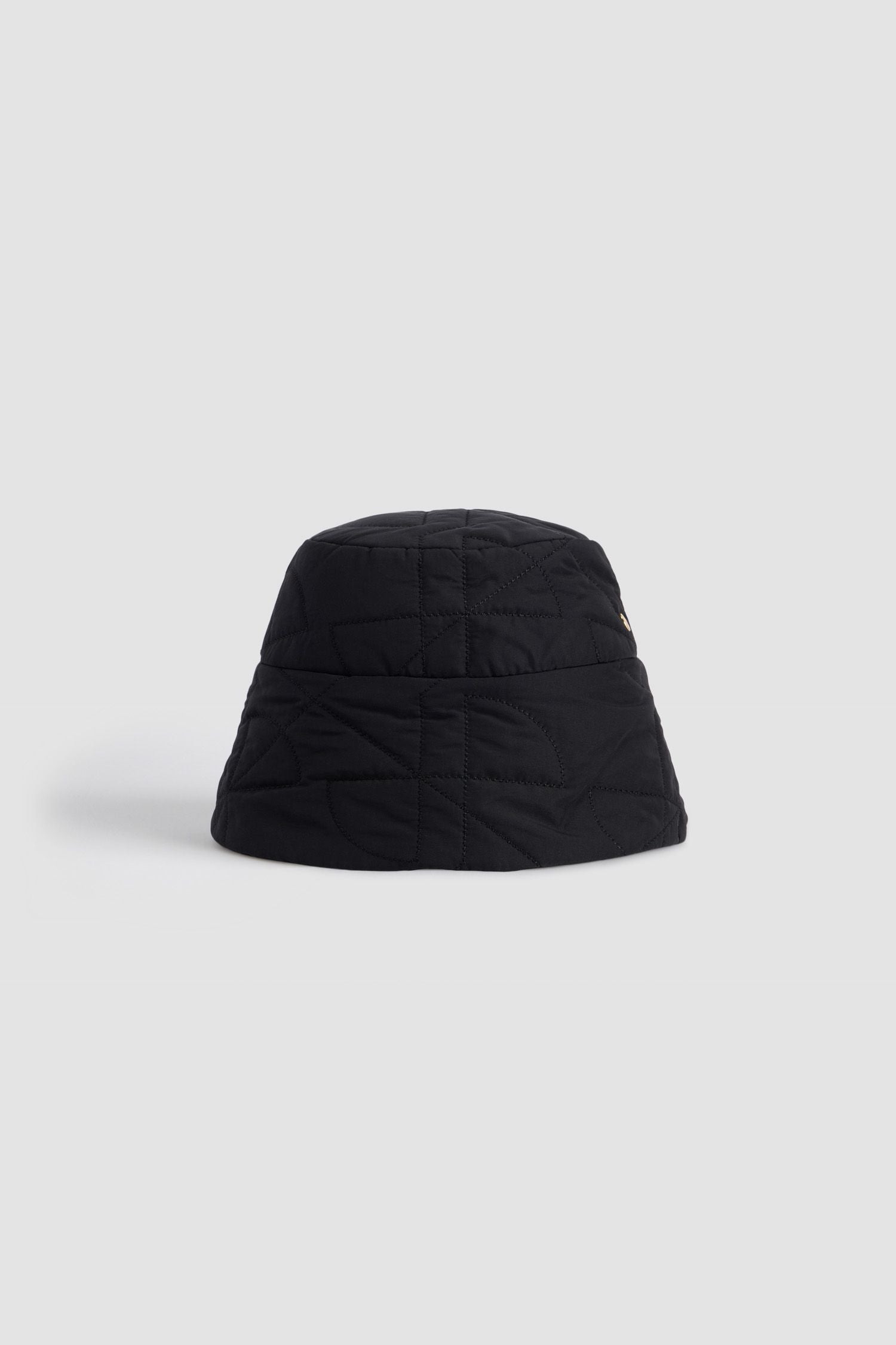 Bob Patou en nylon matelassé recyclé - Noir