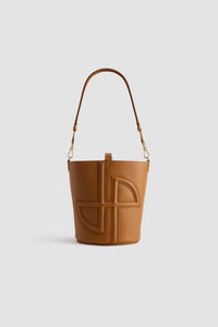 Sac seau JP en cuir - Marron Feuille D'automne
