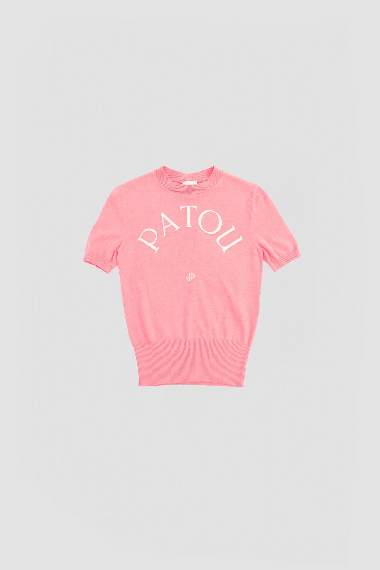 Top Patou en maille éco-responsable - Rose Bégonia