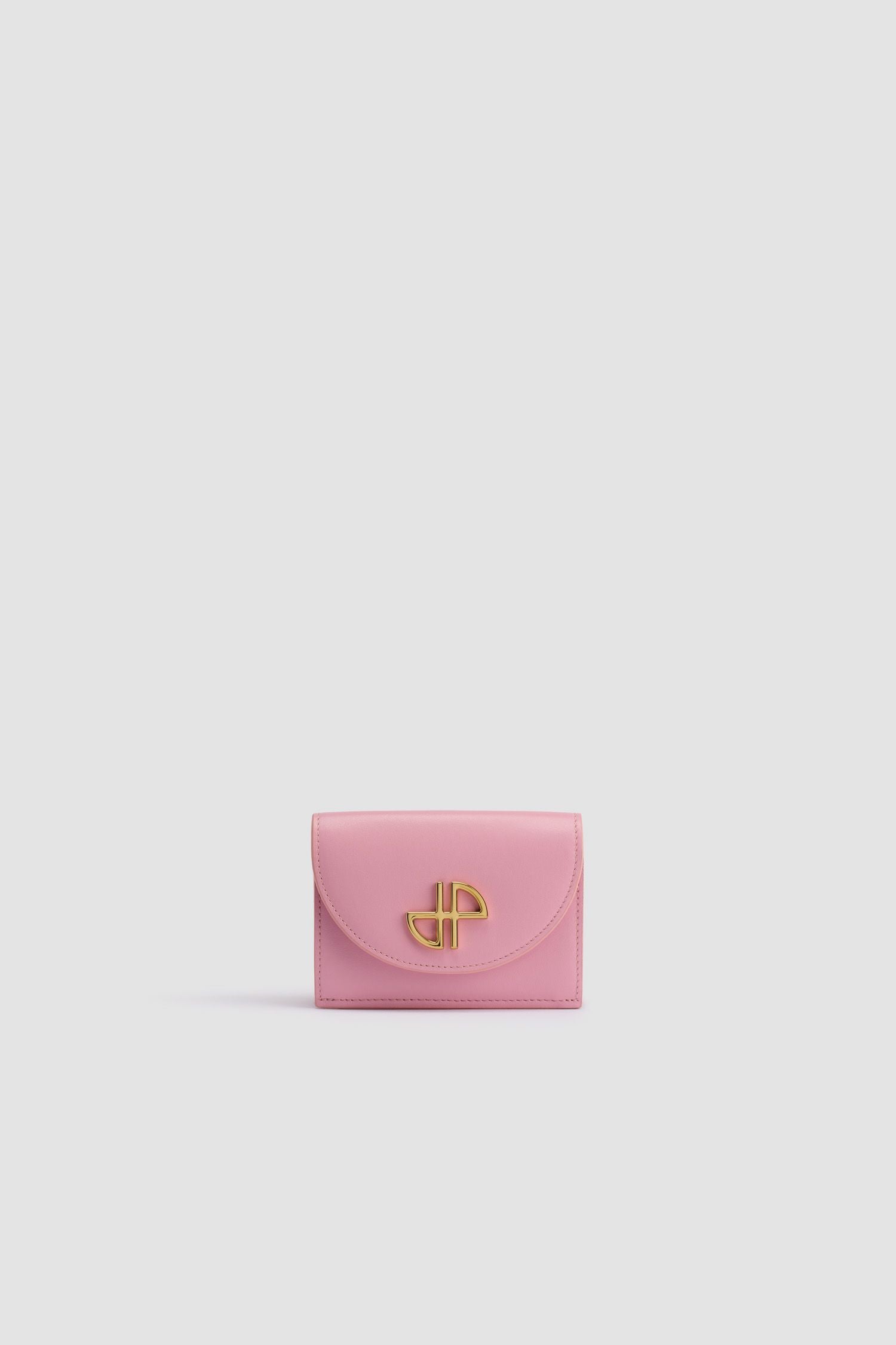 Portefeuille JP en cuir - Rose