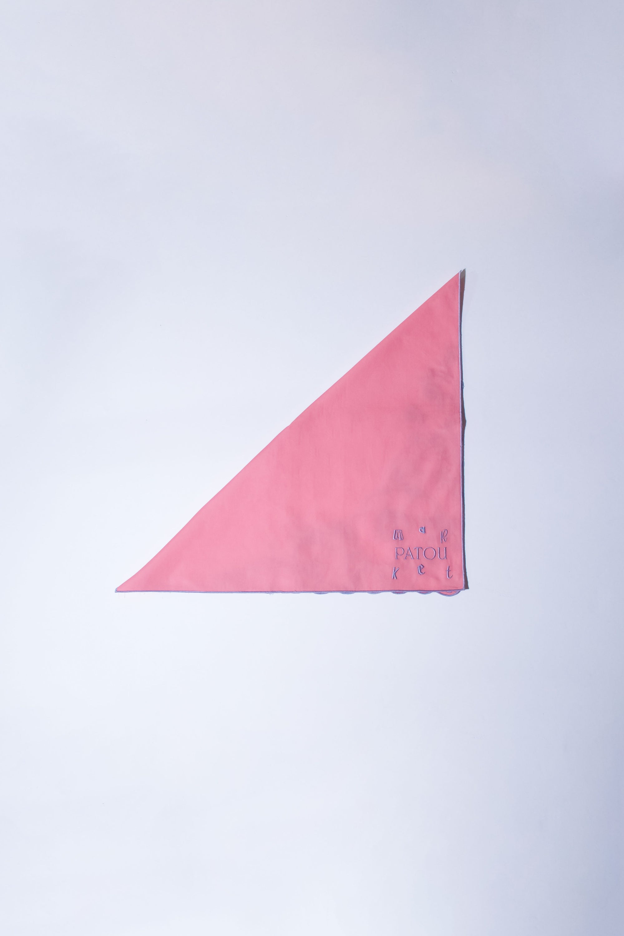 Serviette Patou Market - Rose Confetti