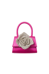 Mini sac à roses - Hot Pink
