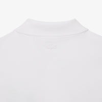 L.12.D piqué polo shirt - White